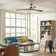 Woody 3 - Blade Outdoor/Indoor Smart Propeller Ceiling Fan with LED Light Kit and Remote Control Included, Works With Alexa and iOS or Android App