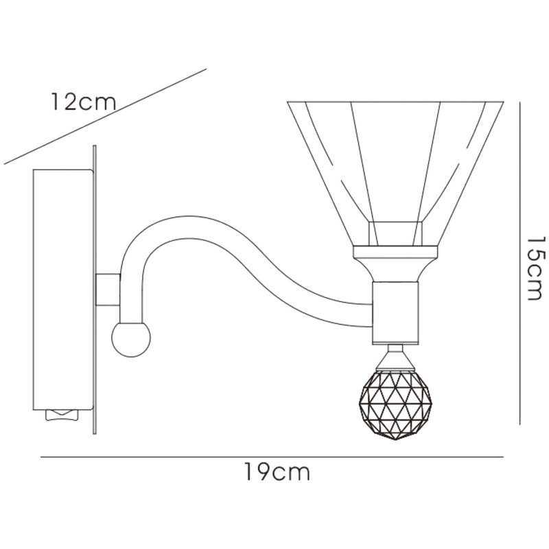 Dononvan Armed Sconce