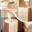 Abeline 44.5cm W Solid + Manufactured Wood Bedside Table