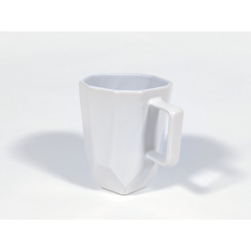 Dayde Ceramic Coffee Mug, White