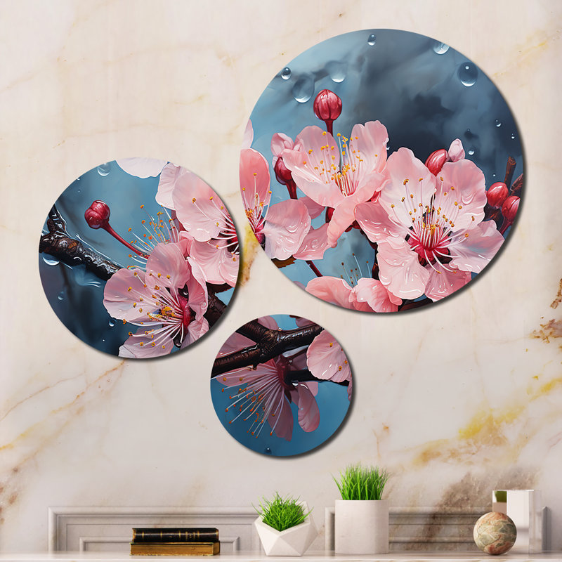 Plants & Flowers Wall Decor on Metal