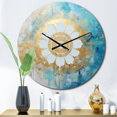 Horloge murale Divine Mandala
