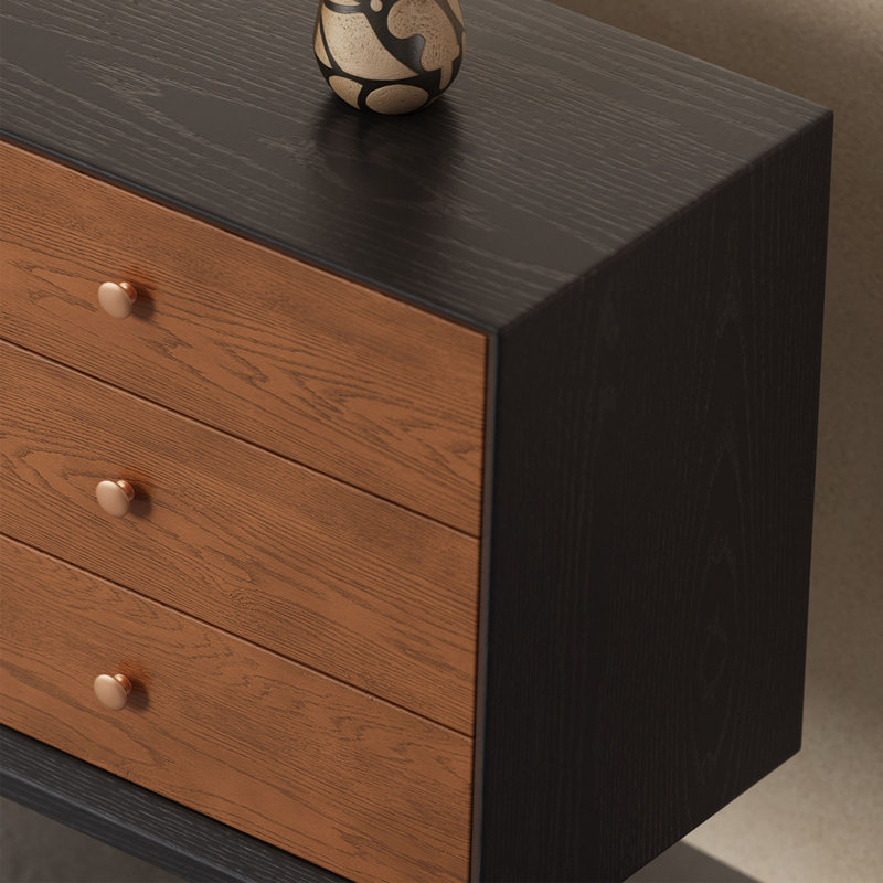 Modern minimalist multi-functional drawer cabinet