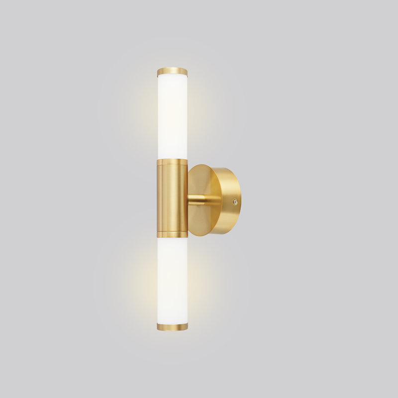 Akiela 2 - Light LED Vanity Light, Brushed Gold