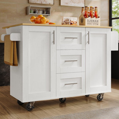 Wood Kitchen Island