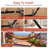 Gebo Alloy Steel Standard Hammock Stand, Heavy Duty Outdoor Hammock Frame for Patio, Backyard, Garden and Relaxation Areas