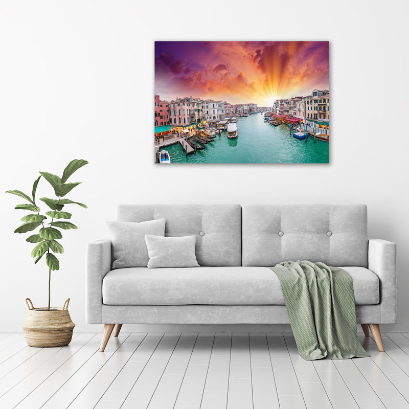 Venice - No Frame Print on Glass