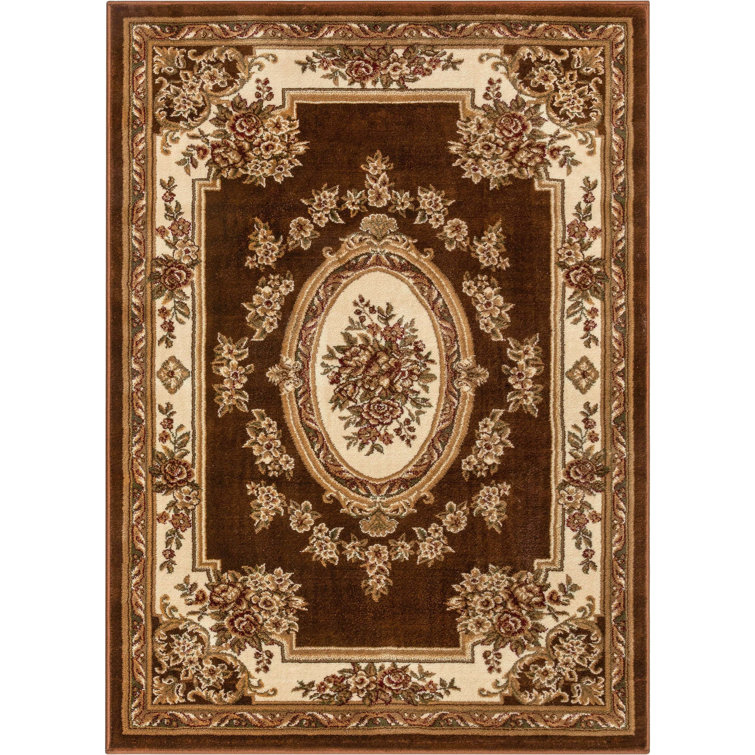 Fiecke Medallion Oriental Area Rug