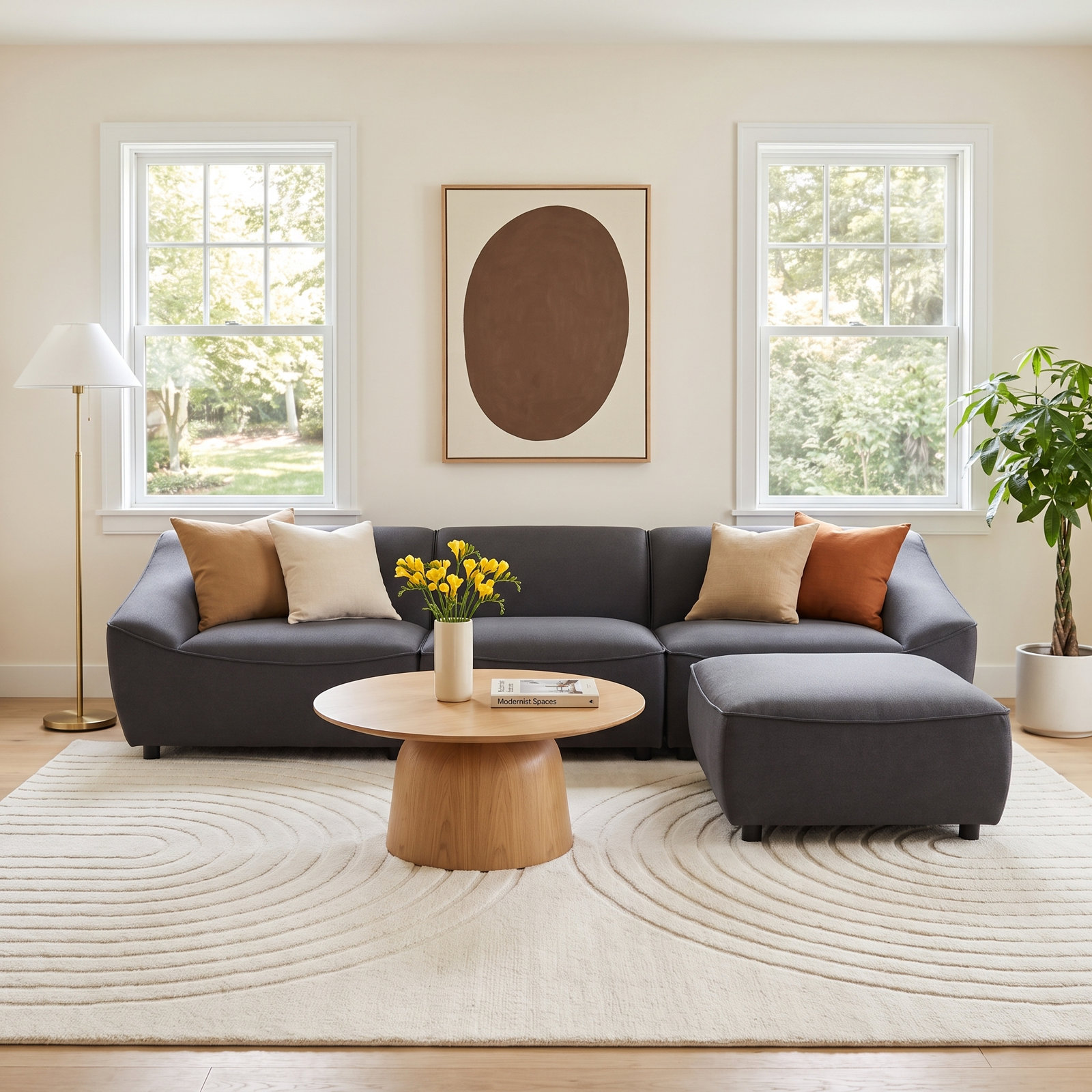 Lizzy Upholstered L-Sectional