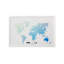 Tableau blanc effaçable à sec 24 po x 36 po MasterVision, fixation murale et magnétique, avec marqueur, gomme et aimants, cadre en bois blanc