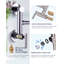 ARCORA Single Hole Two Attachment Brass Wall Mounted Pot Filler Kitchen Faucet with Double-Handle-95127360