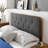 Bridgette Wood Platform Bed with Angular Frame-318441802-318441814