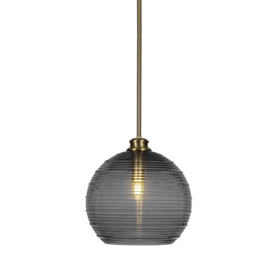 Luminaire suspendu avec tige 1 lumière Malena