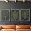 «Dramatic Pine I», ensemble de 3 peintures sur toile encadrées-1786843041-1786843047