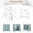 30'' Single Bathroom Vanity with Ceramic Top-621345963