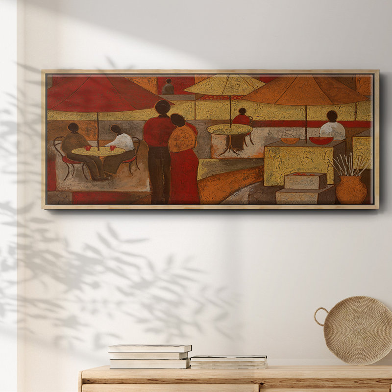 Lasting Memory II- Framed Canvas, H 8 po x l 20 po