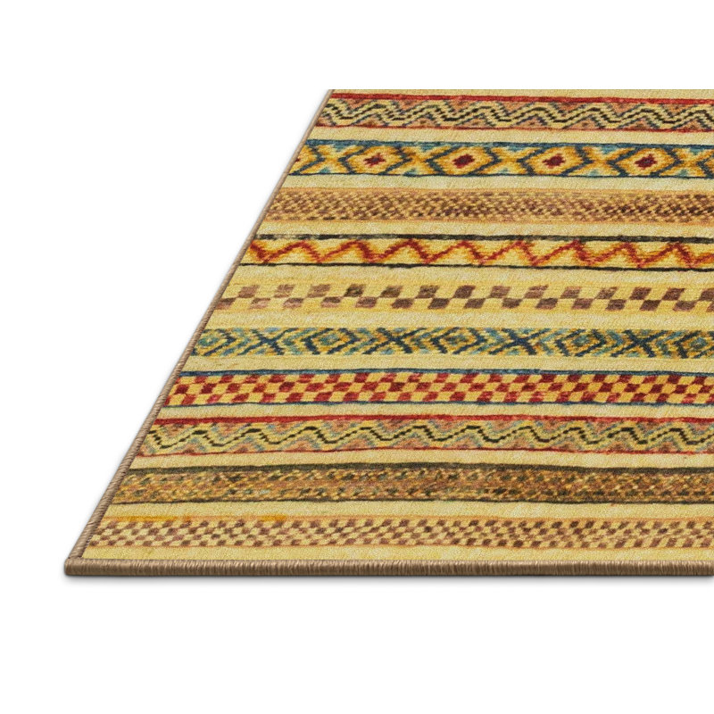 Abstract Indoor Rug, Rectangle 4' x 6'