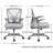 Mesh Desk Chair with Flip-up Armrest-334066807-334066801