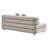 Jubilee Modular Performance Velvet Armless Loveseat In Taupe-104318181