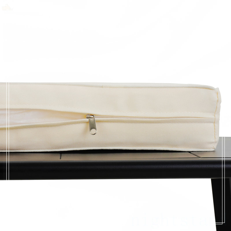 Ensemble de sièges d'extérieur durables et confortables, Beige/noir