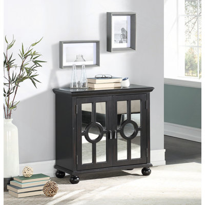 Armoire de rangement classique classique 1Pc avec accoudoirs et portes miroir
