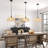 1 - Light Hand-Woven Rattan Dome Pendant Light