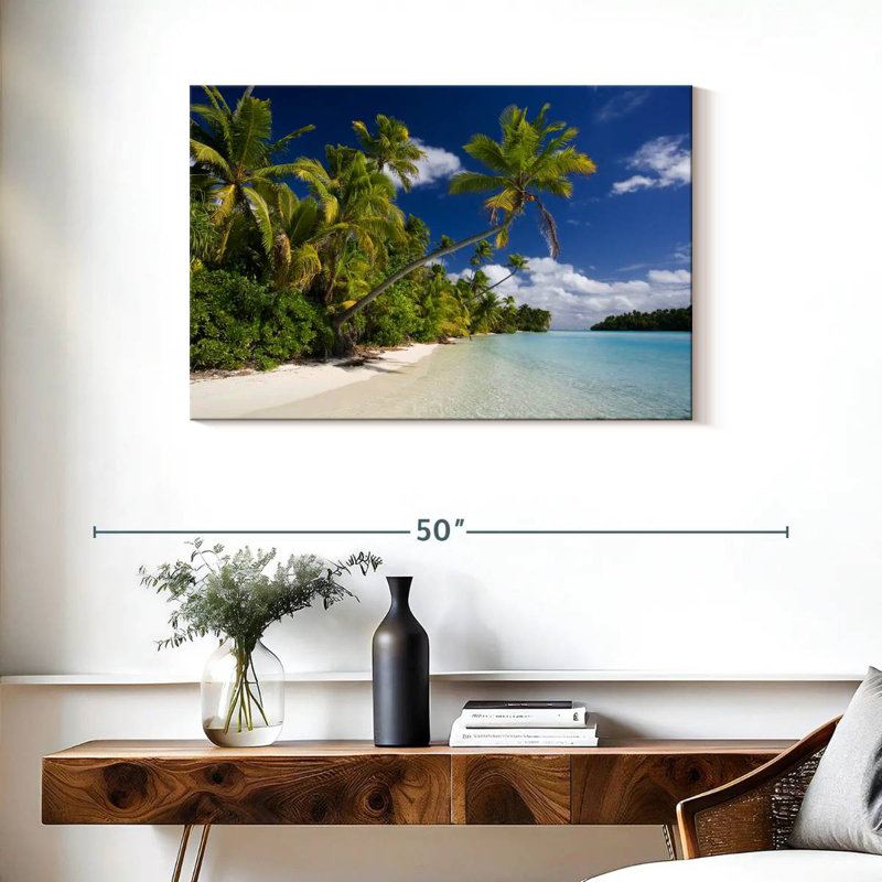 Gillard Tropical Aitutaki Lagoon, H 24 po x l 36 po