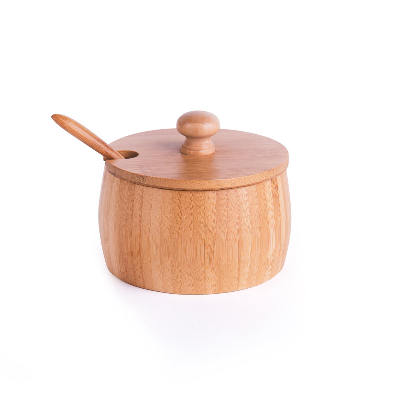 Excelsa sugar bowl Eco Living bamboo 22.5 cl natural