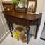 Console en bois au design classique
