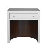 Atlantic 1 - Drawer Solid Wood Nightstand