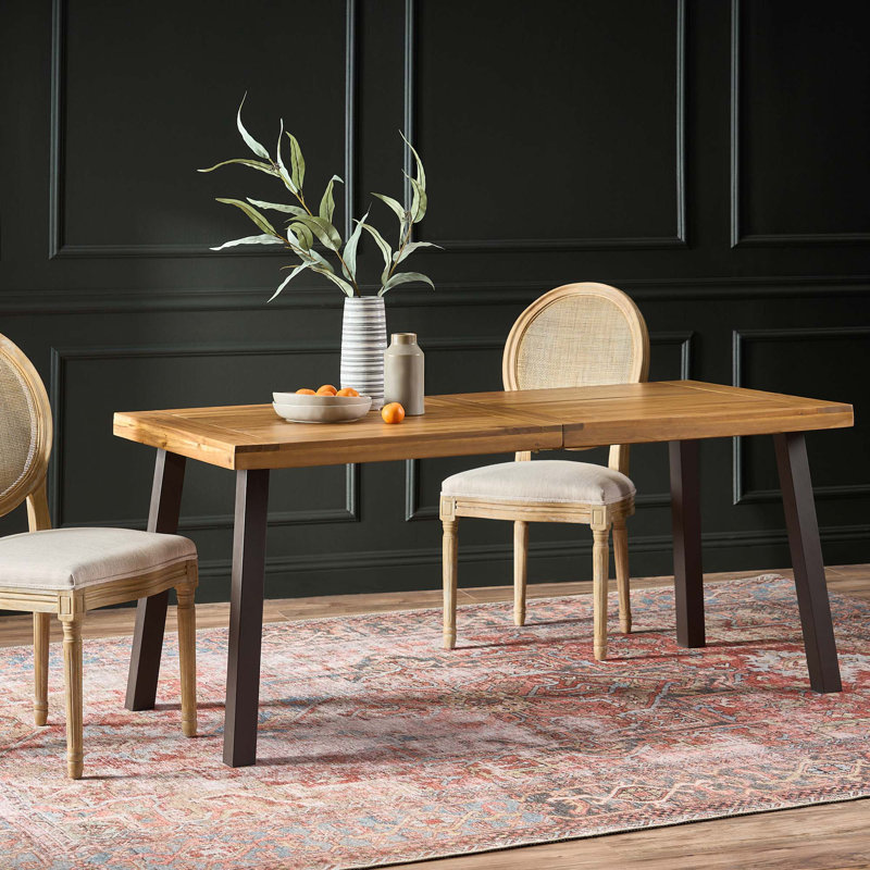 Anes Metal Top Dining Table