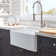 Versatile Fireclay Kitchen Sink With Multiple Resistant Properties And Extraordinary Design