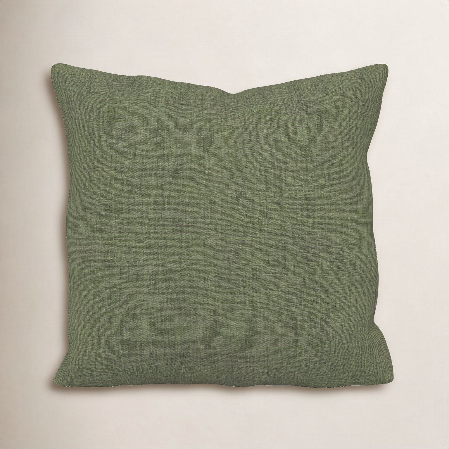 Sunbrella® Throw Pillow, Square 20", Sunbrella Canvas Fern