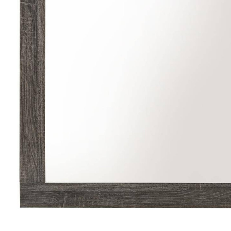 Miroir de commode Kashawn, Gris