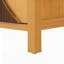 Meuble-lavabo moderne 30 po avec lavabo Mid-Century