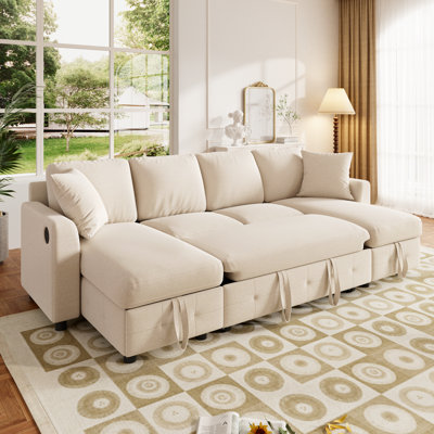 Chenille Sofa Bed