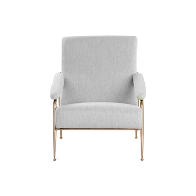 CAL117 Compliant 27.25'' Wide Lounge Chair - Grey