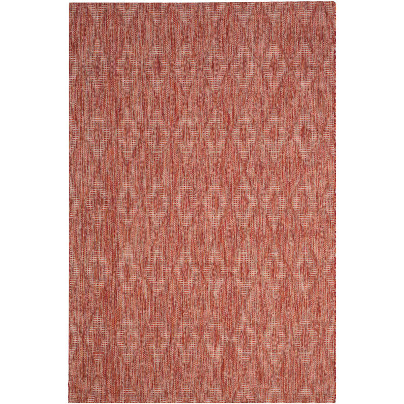 Colon Geometric Hand Woven Indoor / Outdoor Area Rug, Rectangle 61 x 109 cm