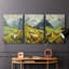 Lanscape Study Series LXIV - Ensemble de 3 toiles tendues avec châssis - Prêt à être accroché-300566519