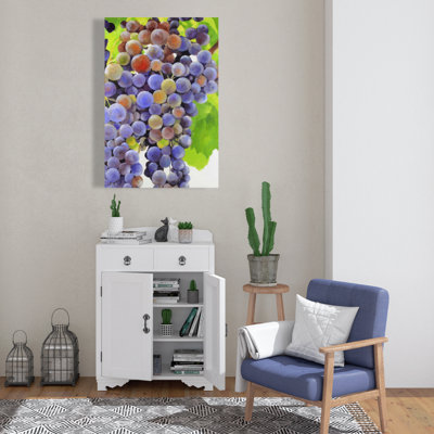 Bunch of Grapes - Illustrative Canvas for Home Decor
