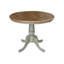 Ensemble de salle à manger extensible en bois massif 5 pièces Ewalt-110915968-49574508