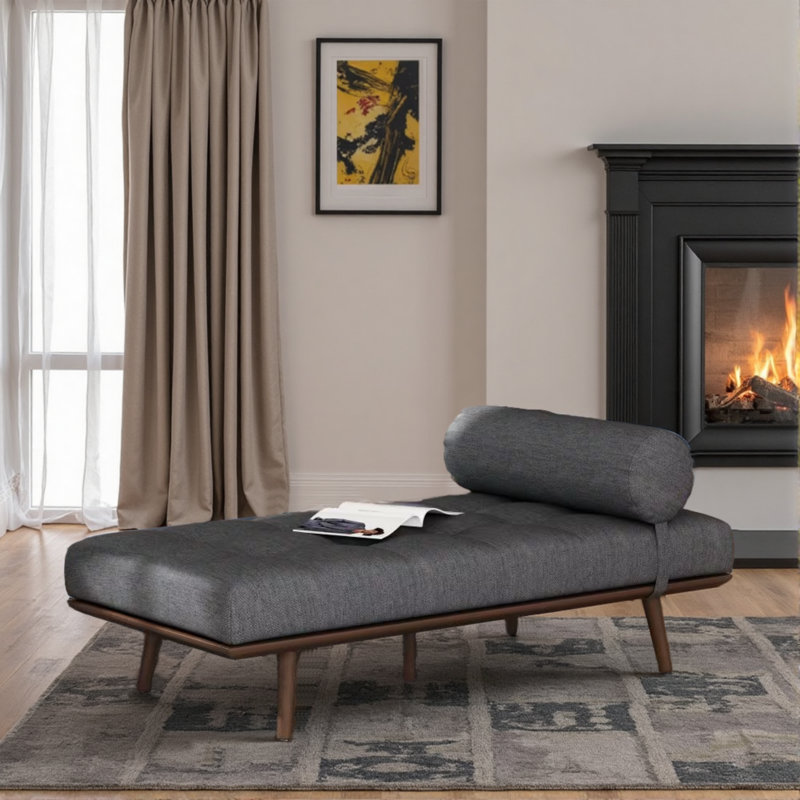 Banc de 64 po avec dossier rembourré, fauteuil inclinable avec coussin de dossier, espace de rangement