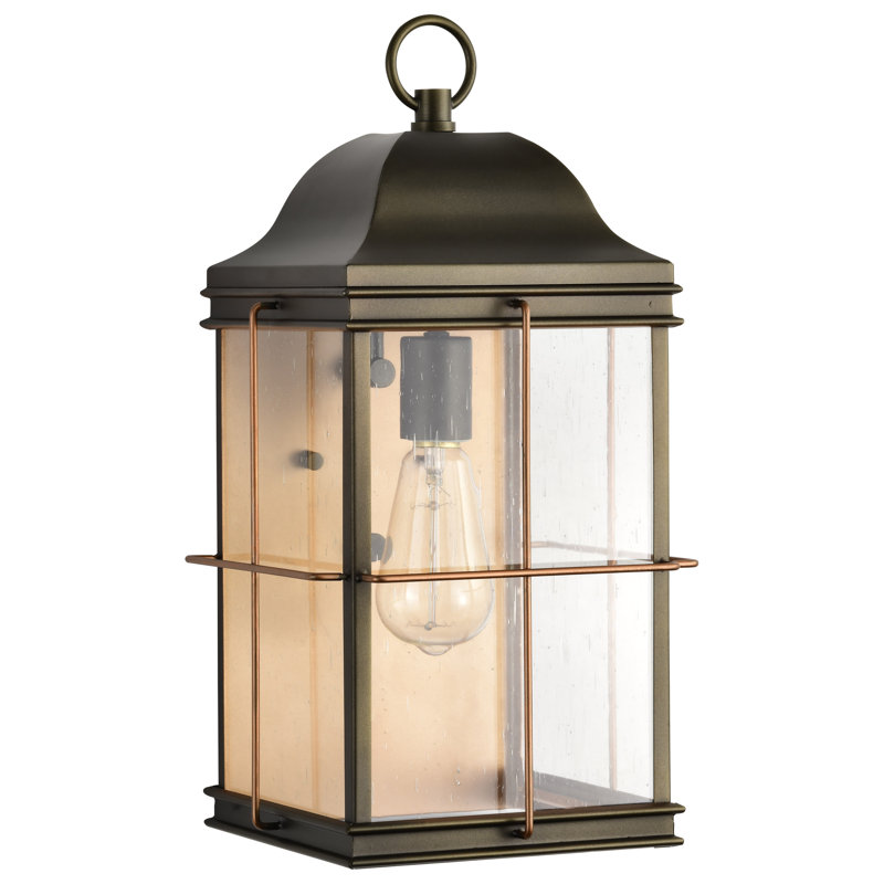 Dallas Wall Light, 17.13" H x 8.75" W x 8.75" D