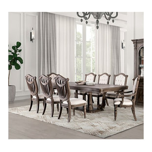 Phippe 9-Pcs Dining Table Set