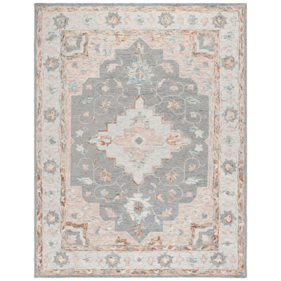 Aeddan Hand Tufted Wool And Cotton Performance Oriental Rug