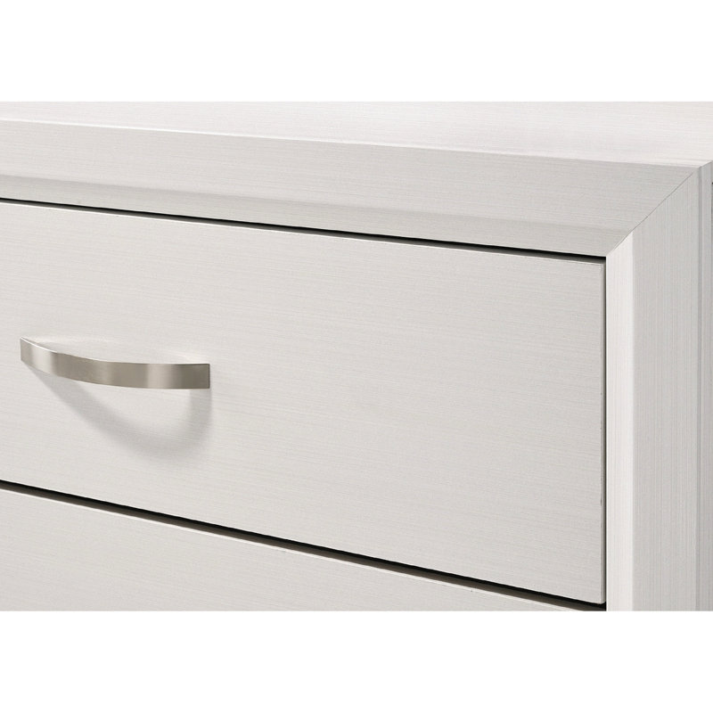 Table de chevet 2 pièces Muret, Blanc