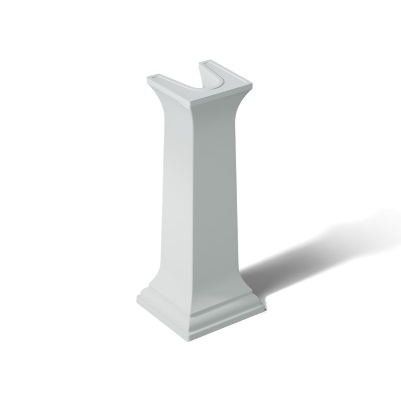 Memoirs® Bathroom Sink Pedestal, Ice Grey
