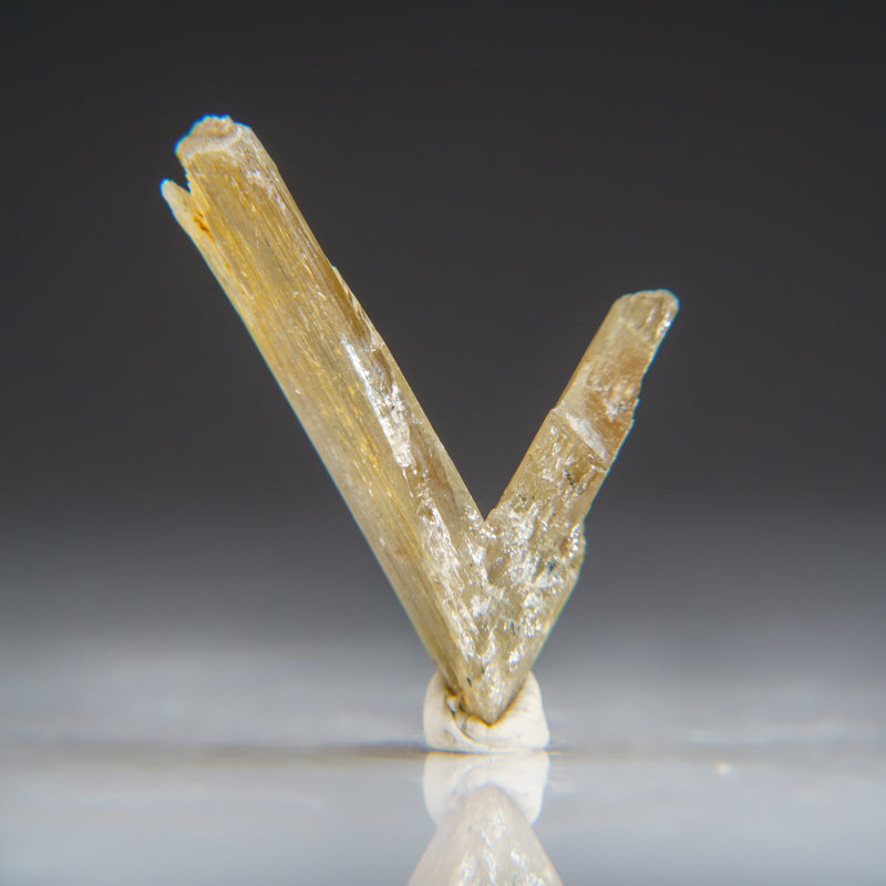 Cerussite de la mine de Tsumeb, District d'Otavi-Bergland, Oshikoto, Namibie