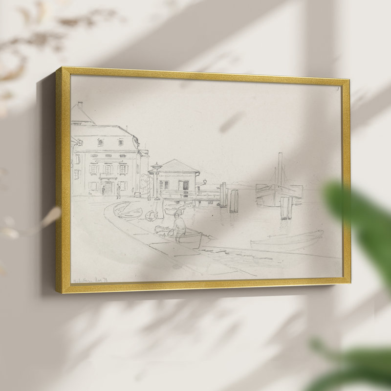 Croquis rétro - XXVI - reproduction encadrée