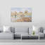 White Frost, 1873 Impressionist Abstract Contemporary Landscape Winter Wall Art Print - Print-1358318882